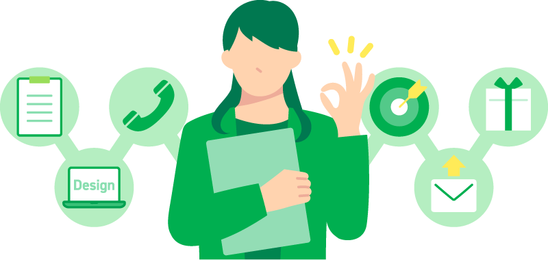 企画から事務局まで、すべてお任せ